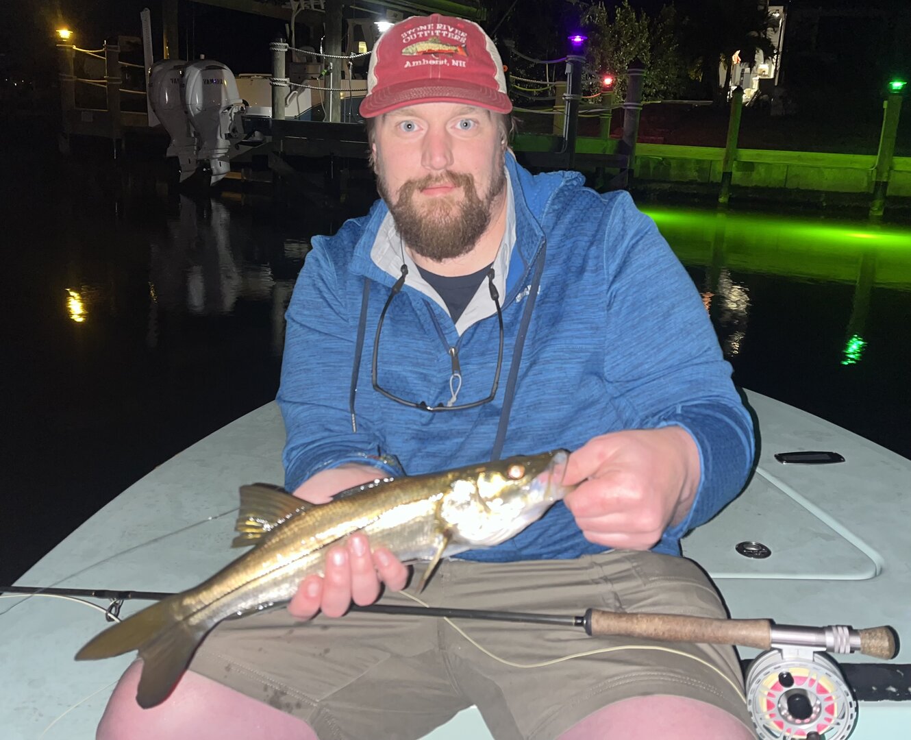 Night snook on the flats